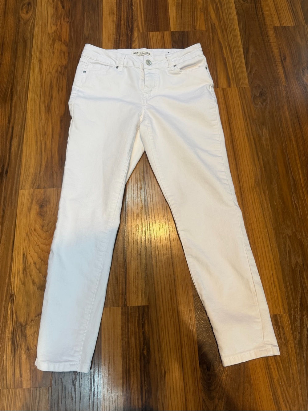 Artisan Ny White Skinny Jeans - Classic White